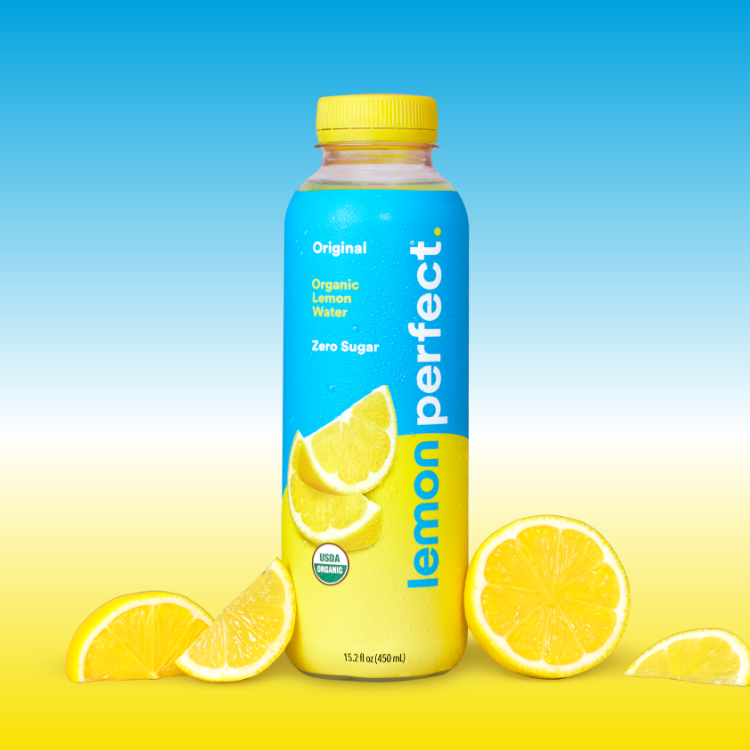 Lemon Perfect Tea Lemon Perfect Original Lemon Zero Sugar Organic Lemon Water