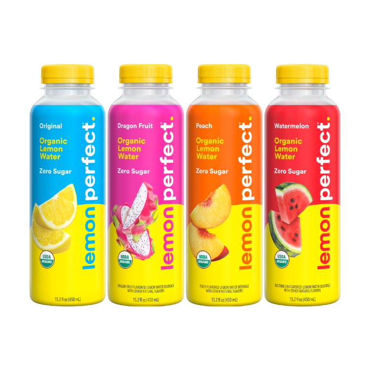 Lemon Perfect 4-Flavor Variety Pack Zero Sugar Organic Lemon